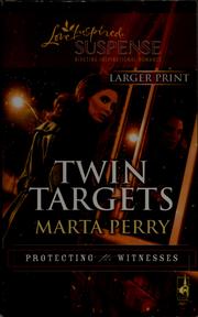 Cover of: Twin targets by Marta Perry