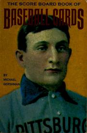 Cover of: The Score Board book of baseball cards