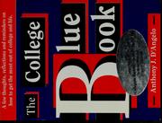 Cover of: The college blue book by Anthony J. D'Angelo