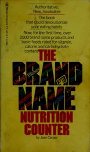 Cover of: The brand name nutrition counter