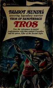 Cover of: Tros of Samothrace by Talbot Mundy