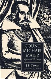 Cover of: Count Michael Maier by J. B. Craven