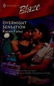 Cover of: Overnight sensation