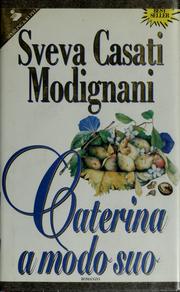 Cover of: Caterina a modo suo