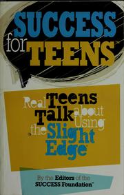 Cover of: Success for teens by Success Foundation
