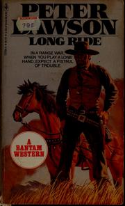 Cover of: Long ride by Dawson, Peter