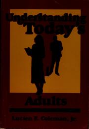 Cover of: Understanding today's adults