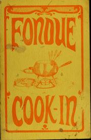 Cover of: Fondue cook-in