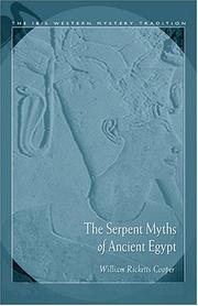 Cover of: The serpent myths of ancient Egypt