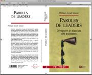 Cover of: Paroles de Leaders by 