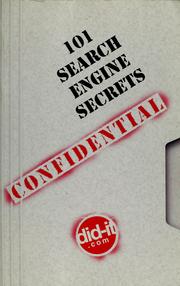 Cover of: 101 search engine secrets: "your guide to search engine placement"