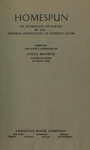 Homespun by General Federation of Women's Clubs., General Federation of Women's Clubs