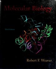 Cover of: Molecular biology by Robert Franklin Weaver