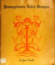 Cover of: Pennsylvania Dutch designs