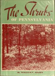 Cover of: The shrubs of Pennsylvania