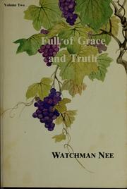 Cover of: Full of grace and truth