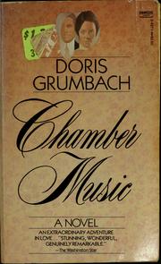 Cover of: Chamber music by Doris Grumbach