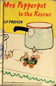 Cover of: Mrs. Pepperpot to the rescue.