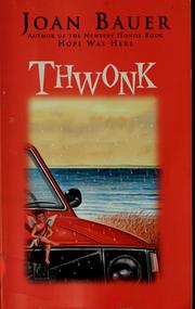 Cover of: Thwonk