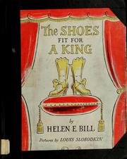 Cover of: The shoes fit for a king.