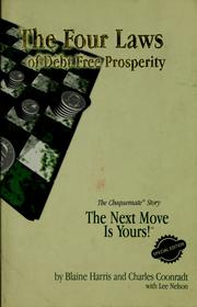 Cover of: The four laws of debt-free prosperity
