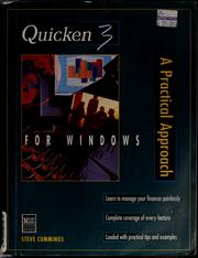 Cover of: Quicken 3 for windows: a practical approach