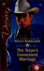 Cover of: The Texan's convenient marriage by Peggy Moreland