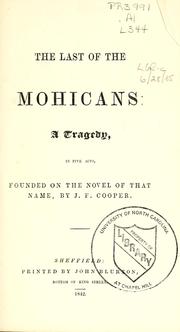 Cover of: The Last of the Mohicans by James Fenimore Cooper