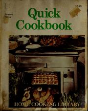 Cover of: Quick Cookbook