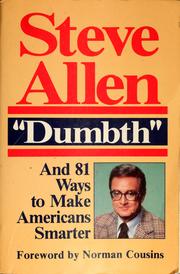 Cover of: Dumbth and 81 Ways to Make Americans Smarter by Allen, Steve