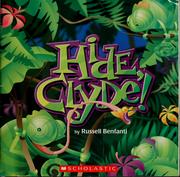 Front cover of Hide, Clyde! by Russell Benfanti