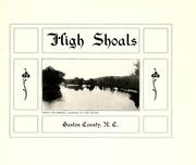 Cover of: High Shoals, Gaston county, N.C., a Southern cotton mill town by 