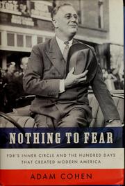 Cover of: Nothing to fear by Adam Cohen