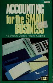 Cover of: Accounting for the small business by Robert C. Ragan