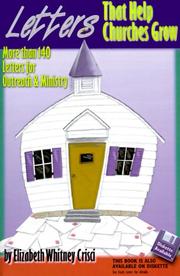 Cover of: Letters That Help Churches Grow by Elizabeth Whitney Crisci