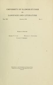 Cover of: The language of the Konungs skuggsjá (Speculum regale): according to the chief manuscript, AM. 243 B a, fol.