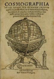 Cosmographia Petri Apiani by Peter Apian | Open Library