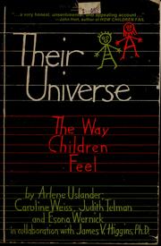Cover of: Their universe by Arlene Uslander