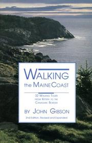 Cover of: Walking the Maine coast by Gibson, John