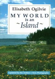 Cover of: My world is an island by Elisabeth Ogilvie
