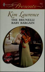 Cover of: The Brunelli baby bargain