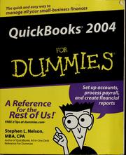 Quickbooks 2004 for dummies