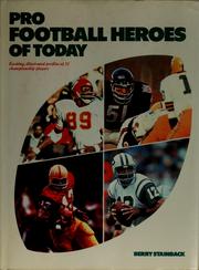 Cover of: Pro football heroes of today.