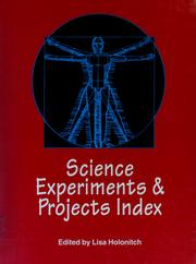 Cover of: Science experiments & projects index by Columbus Metropolitan Library (Franklin County, Ohio). Center for Discovery