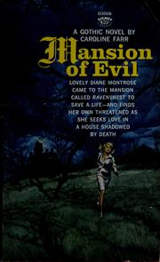 Cover of: Mansion of evil by Caroline Farr