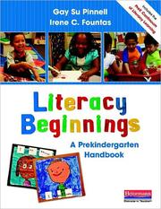 Cover of: Literacy Beginnings: a prekindergarten handbook