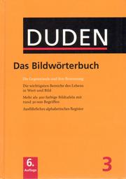 Cover of: Duden: Das Bildwörterbuch