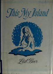 Cover of: This, my island.