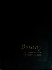 Cover of: Botany: an introduction to plant science