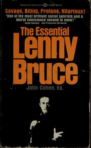 Cover of: The essential Lenny Bruce